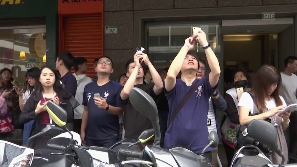 Das Beben war auch in der taiwanesischen Hauptstadt Taipeh zu spüren
