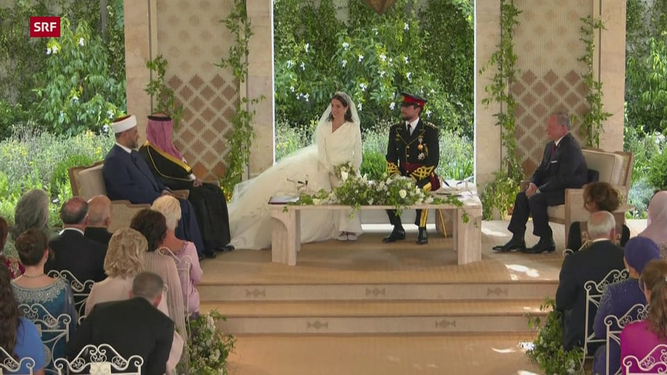 Prunkvolle Hochzeit in Jordanien