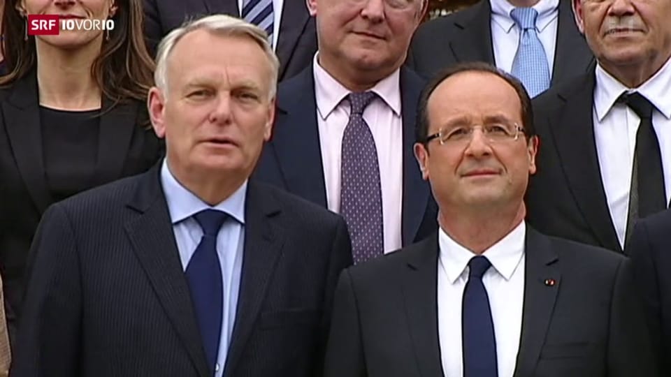 Regierungsumbildung in Frankreich