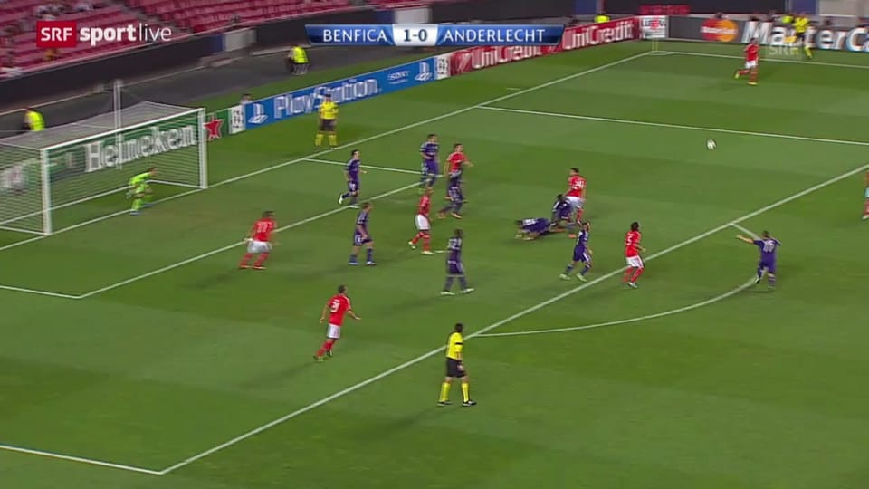 17.09.2013: Benfica - Anderlecht 2:0