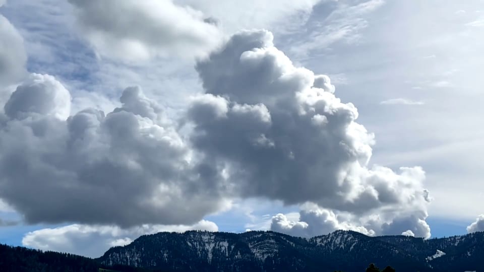 Quellwolken, Peter Bumbacher, Unterägeri/ZG, 11. März