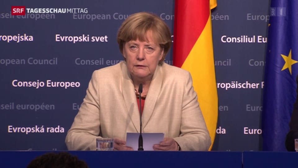 Merkel: «Geld darf hier keine Rolle spielen»