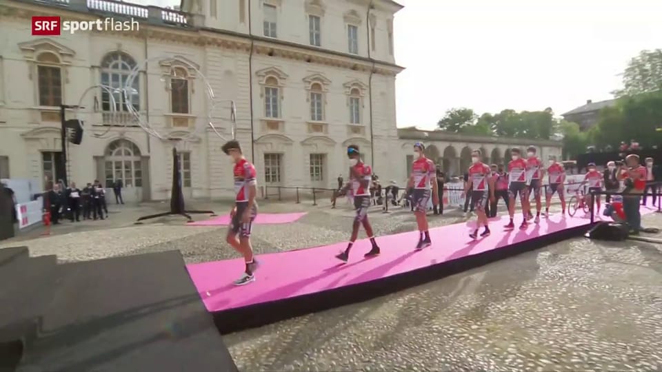 Aus dem Archiv: Präsentation der Giro-Teams in Turin