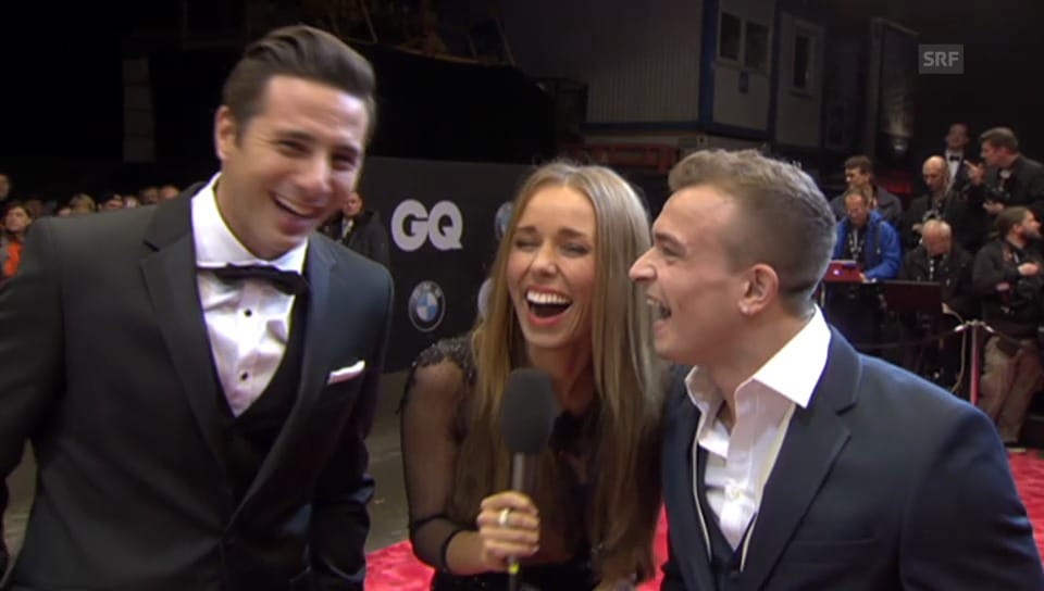 GQ Awards 2013: Lacher auf dem roten Teppich (unkommentiert)