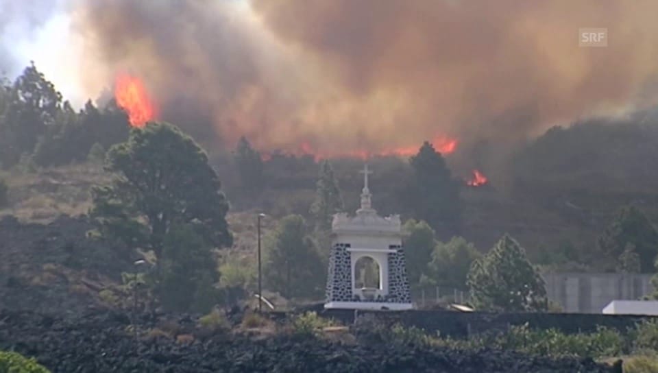 Waldbrand auf La Palma noch nicht unter Kontrolle