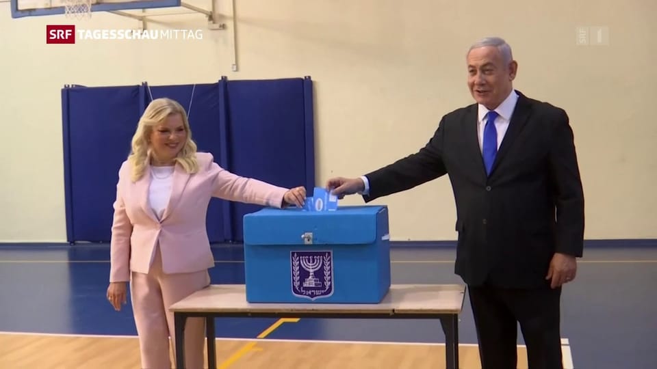 Wahlen in Israel: Ein weiteres Kopf-an-Kopf-Rennen von Netanjahu und Gantz.