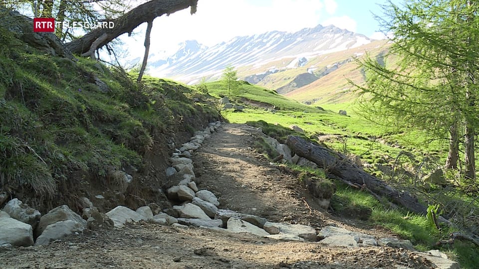«Albula-Trail»: Ina senda per viandants e bikers