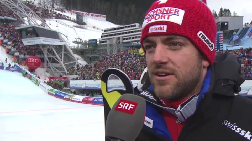 Ski: Interview Vogel 2. Lauf