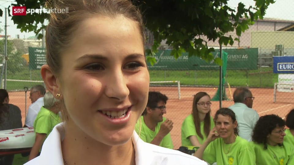 Tennis: Interclub mit Belinda Bencic