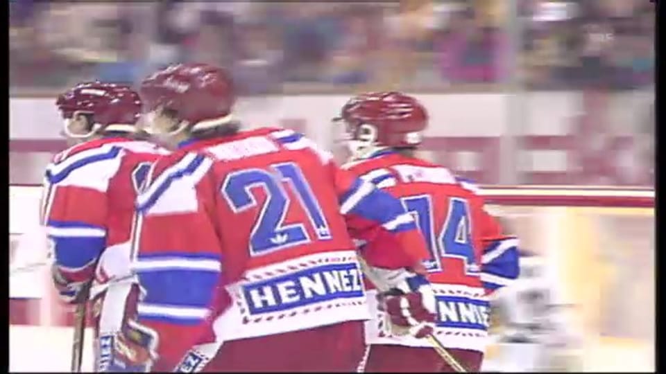 Spengler Cup 1991: HC Lugano - ZSKA Moskau