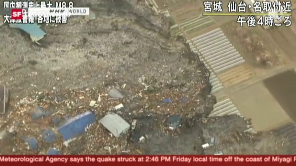 11. März 2011: Tusnami verwüstet japanische Küste