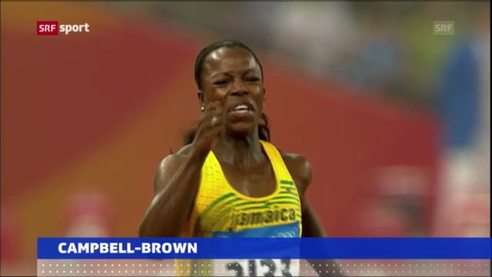 Doping-Vorwürfe gegen Campbell-Brown («sportaktuell»)