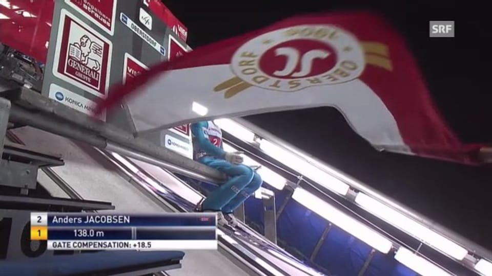 Jacobsen gewinnt in Oberstdorf