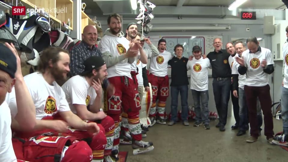 Eishockey: Langnau feiert den Aufstieg der SCL-Tigers