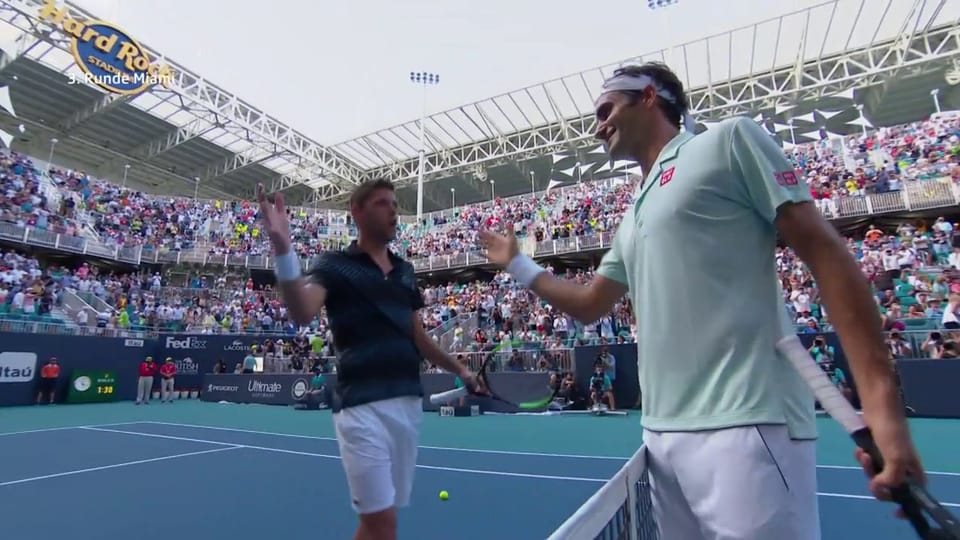 Federer - Krajinovic: Live-Highlights