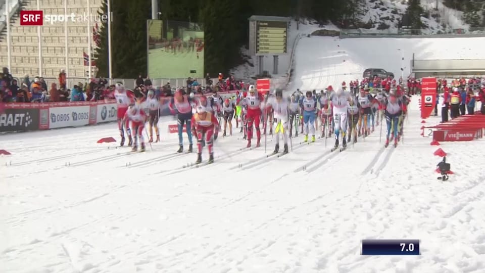 Langlauf: Weltcup in Oslo, 50 km klassisch