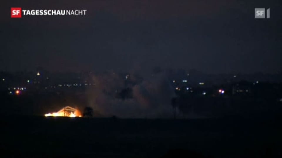 Weitere Gewalt und Vermittlungsbemühungen in Nahost (Tagesschau Nacht, 19.11.2012)