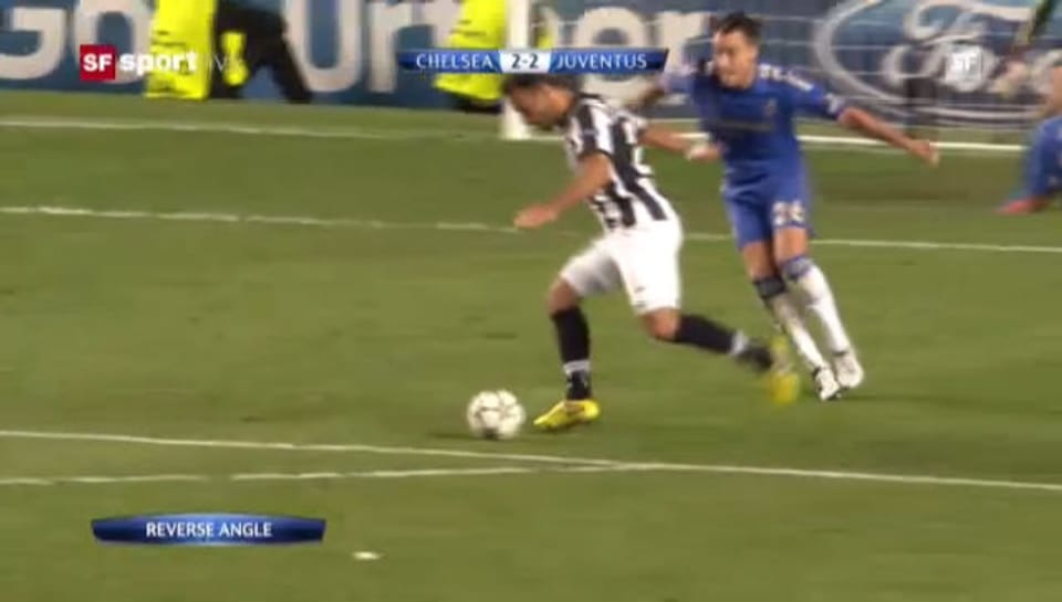 Das Hinspiel zwischen Chelsea und Juventus endete 2:2