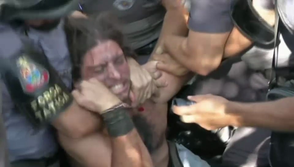 Brutales Vorgehen der Polizei in Brasilien