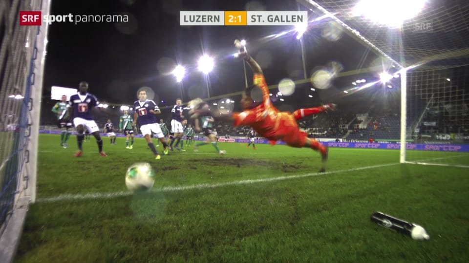 Fussball: Zusammenfassung Luzern - St. Gallen («sportpanorama»)