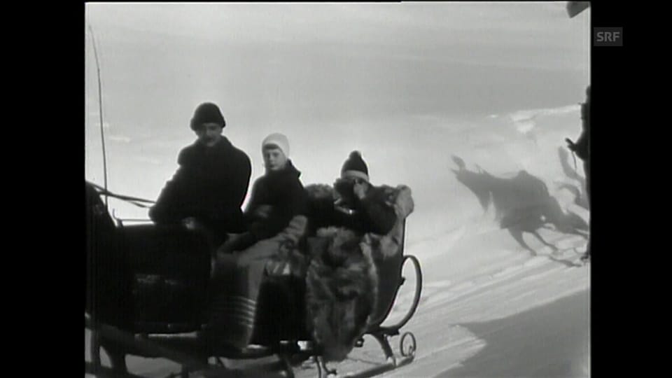1962: Winterferien in Scuol
