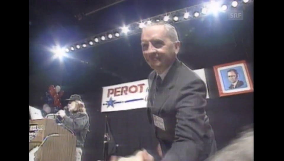 Aus dem Archiv: Die Rolle von Perot im US-Wahlkampf 1992