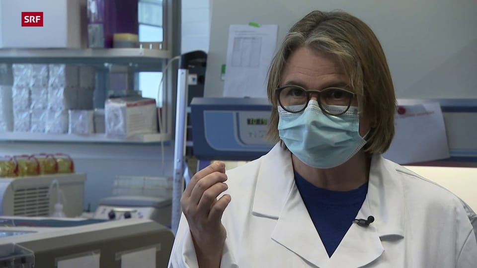 Alexandra Trkola, Virologin Uni Zürich: «Statt Nasenabstrich spuckt man in ein Röhrchen»