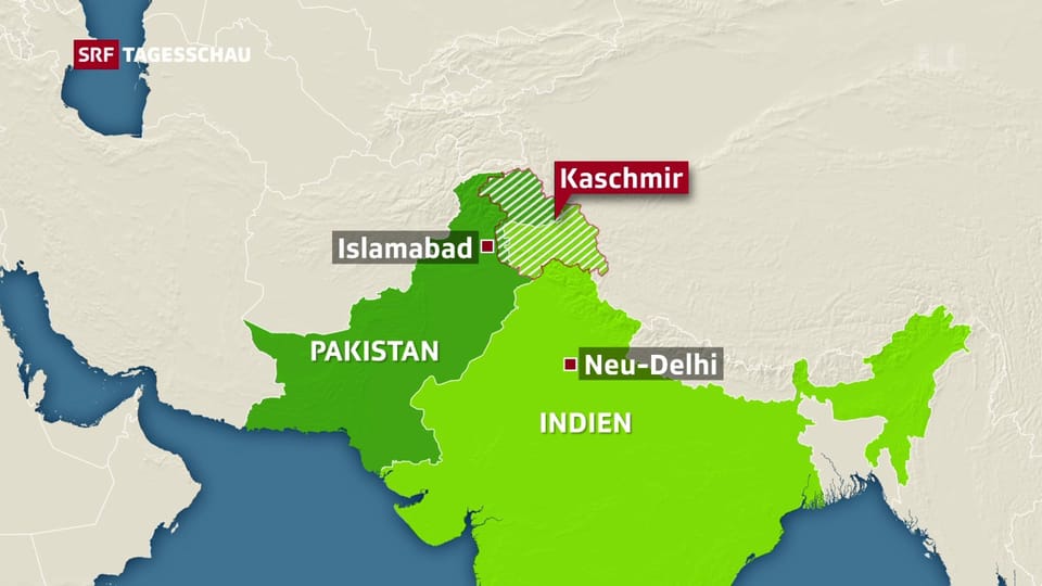 Konflikt zwischen Indien und Pakistan um Kaschmir eskaliert