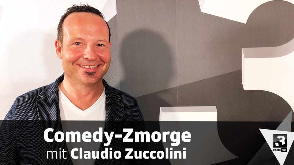 Claudio Zuccolini live beim Comedy-Zmorge
