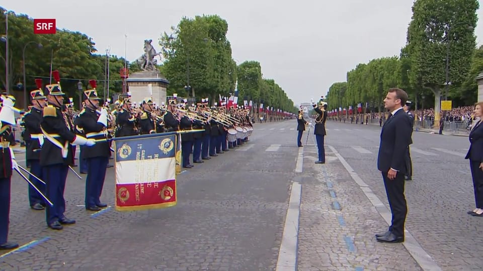  Frankreich feiert den «14 Juillet»