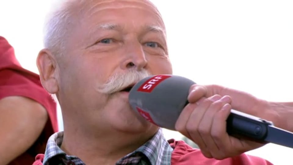 Paul Lüönd im Herbst 2013 in der Sendung «Potzmusig»