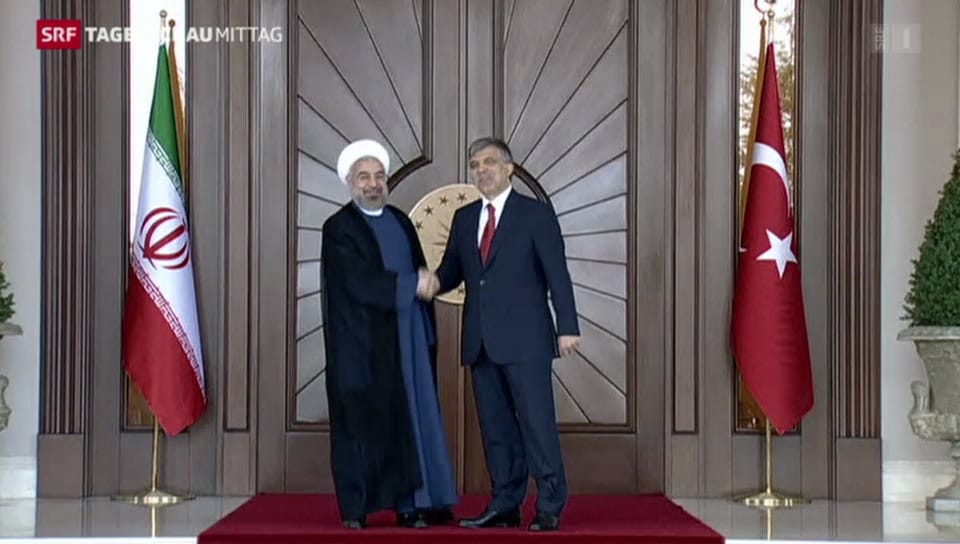 Iranischer Präsident besucht Türkei