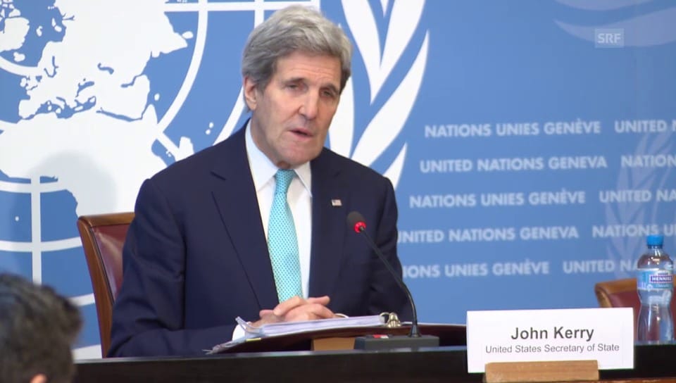 John Kerry zum Atomstreit mit Iran (engl.)