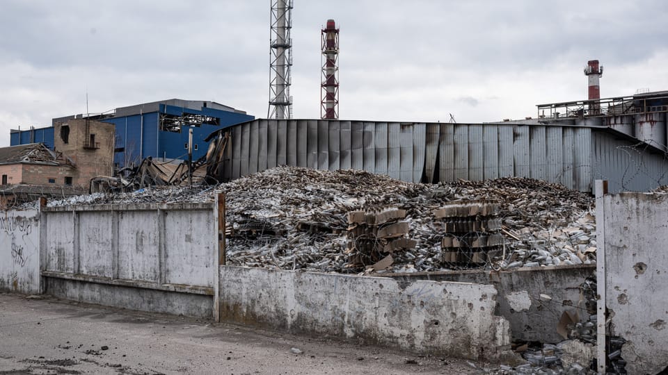 Vetropack will das zerstörte Werk in der Ukraine wieder aufbauen