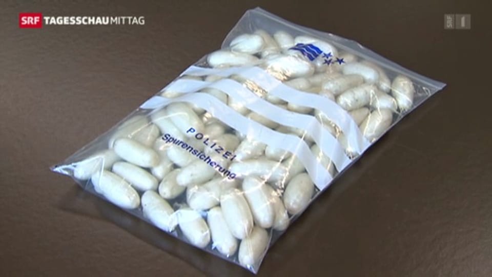Drogenschmuggel: Anstieg des Bodypackings