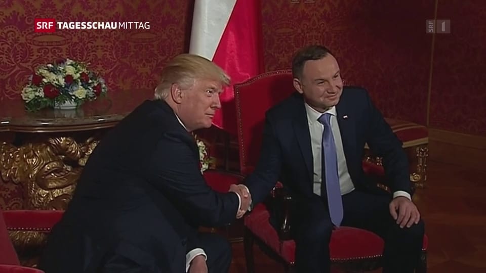 Trump bekennt sich in Polen zur Nato
