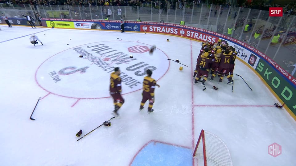 Genf-Servette erklimmt Europas Eishockey-Thron