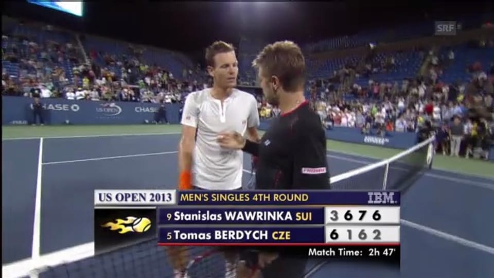 Tennis: Highlights Wawrinka - Berdych («sportlive»)