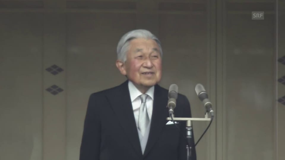 Japans Kaiser verabschiedet sich