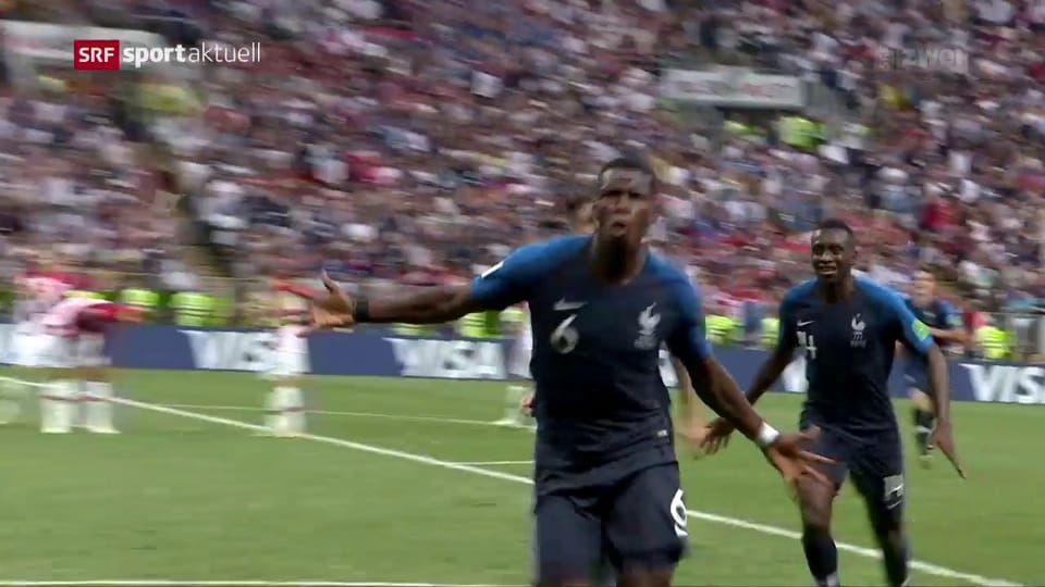 Frankreich schlägt im WM-Final Kroatien