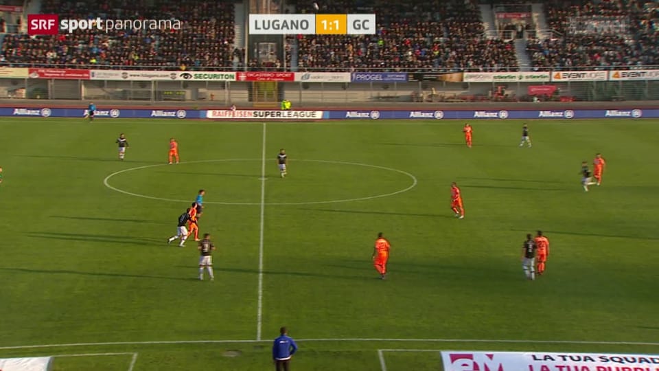 Matchbericht Lugano - GC