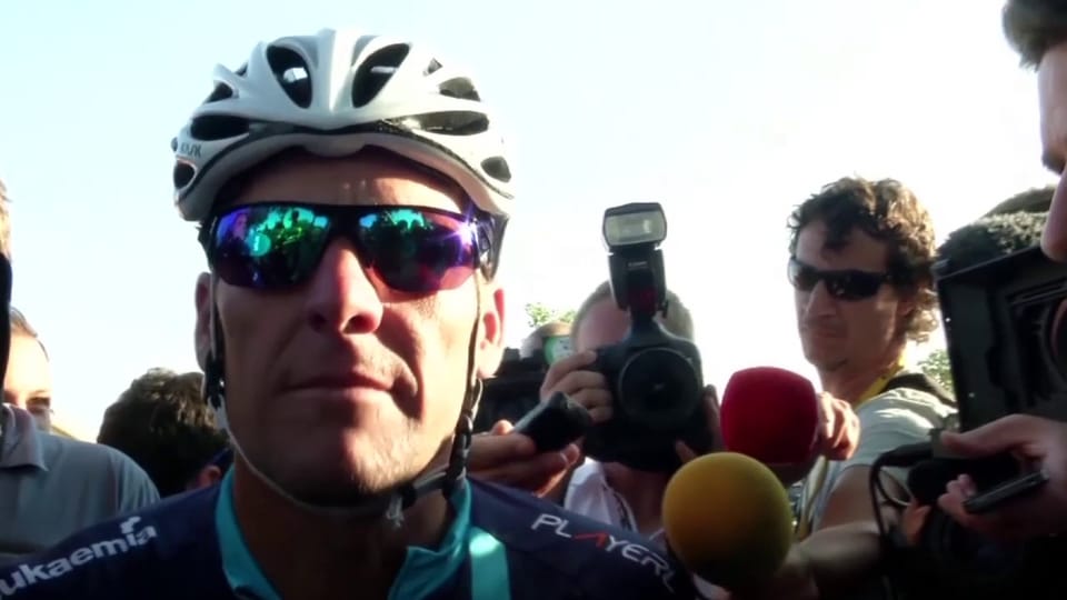 Armstrong über die Tour 2015, Krebs und Doping (englisch)
