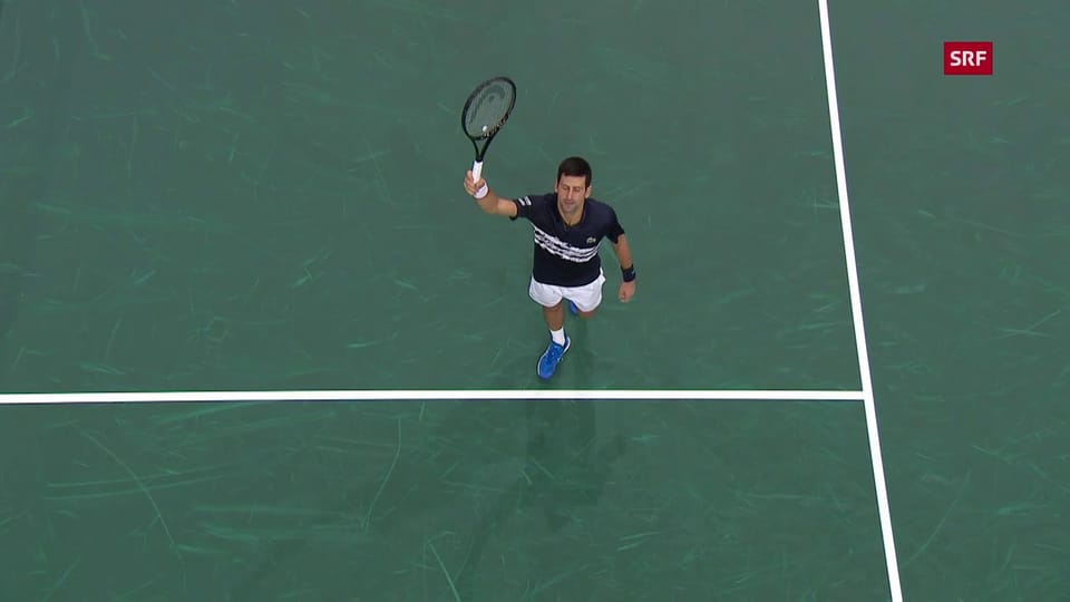 Djokovic triumfescha a Paris-Bercy