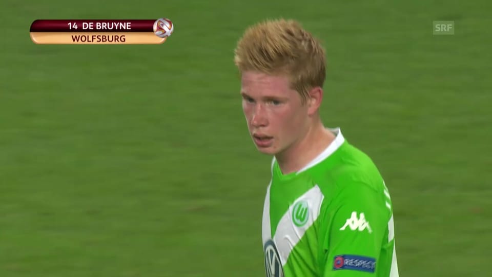 Wolfsburg: Rodriguez-Handspiel und De-Bruyne-Traumtor