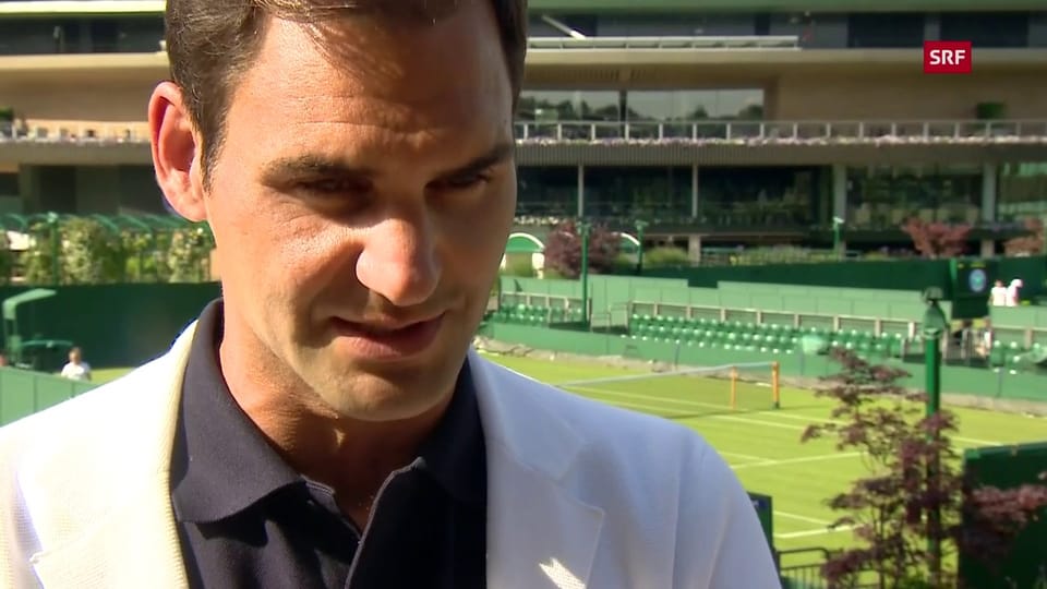 Federer spricht über den Setz-Modus in Wimbledon