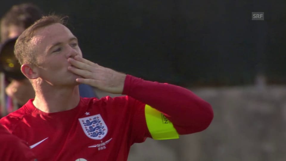 Rooney und England siegen in San Marino