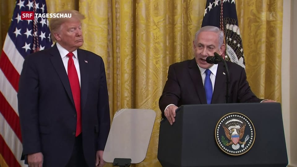 Netanjahu: «Sie sind der grösste Freund den Israel je im Weissen Haus hatte»