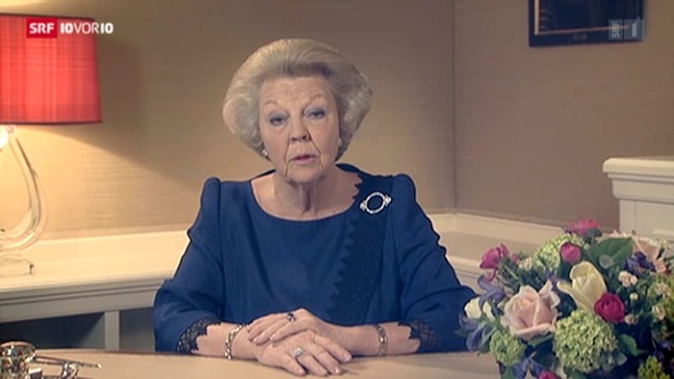 Königin Beatrix dankt ab