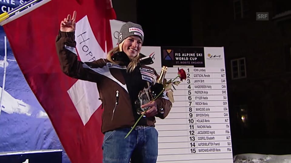 Die Erfolge von Lara Gut in St. Moritz