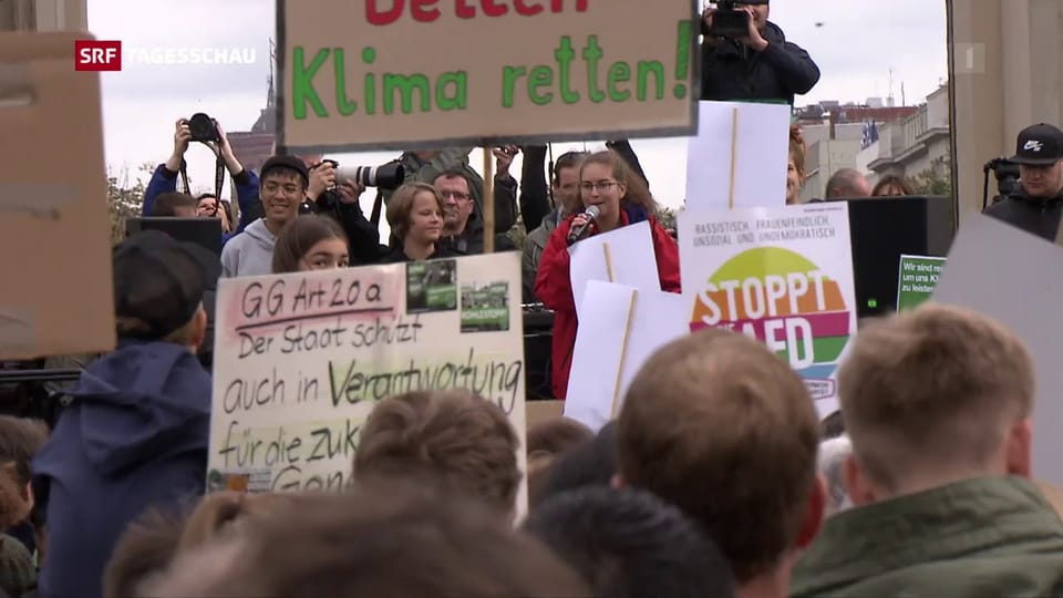 Archiv: Weltweite Klimademos und ein Massnahmenpaket aus Deutschland